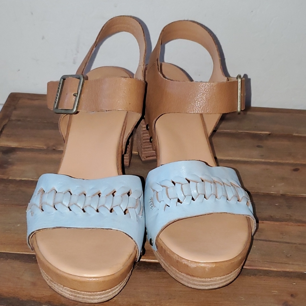 Kork Ease Pasilla chuncky high heel size 10